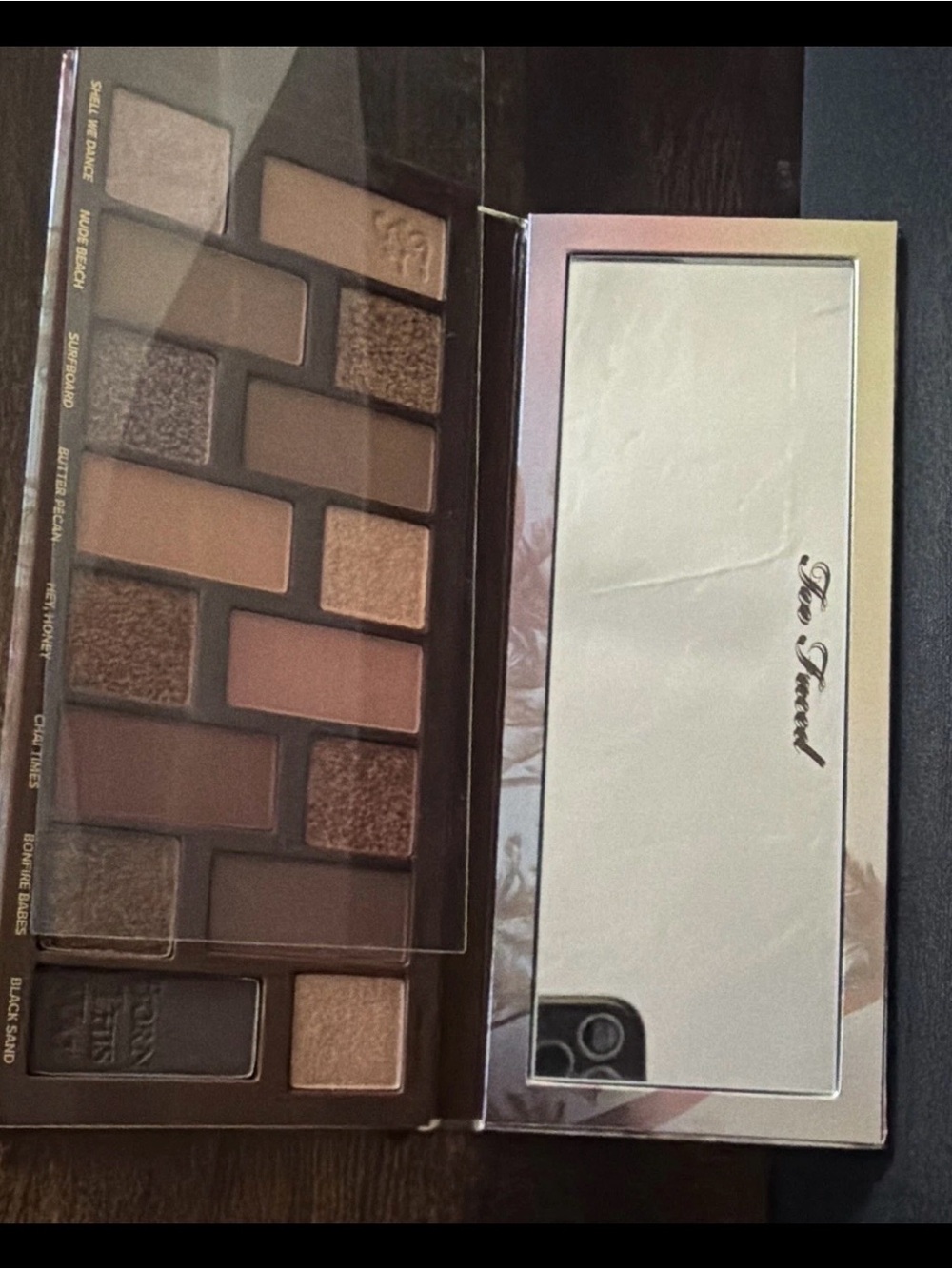 Too Faced Born This Way Sunset Stripped Palette - Iridescent Pink & Gold - Picture 2 of 4